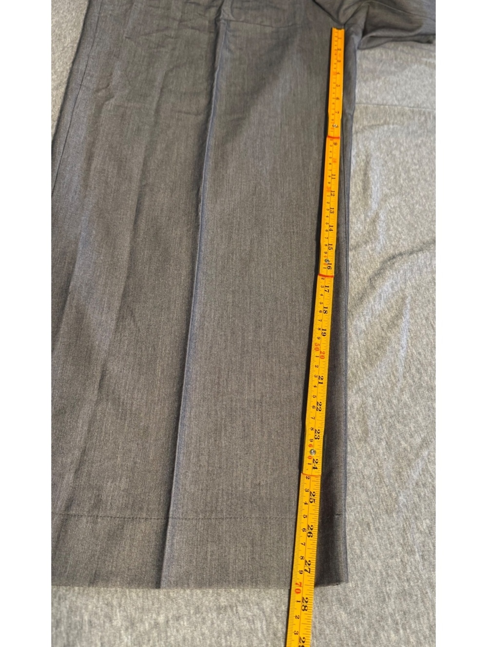 Gray Wide Leg Pull On Pants - Picture 8 of 8